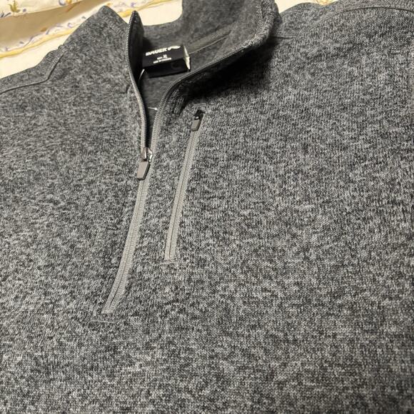 NWOT Eddie Bauer Men’s Pullover 1/4 Zip Charcoal New Imperfection Outdoor XL - Picture 4 of 9